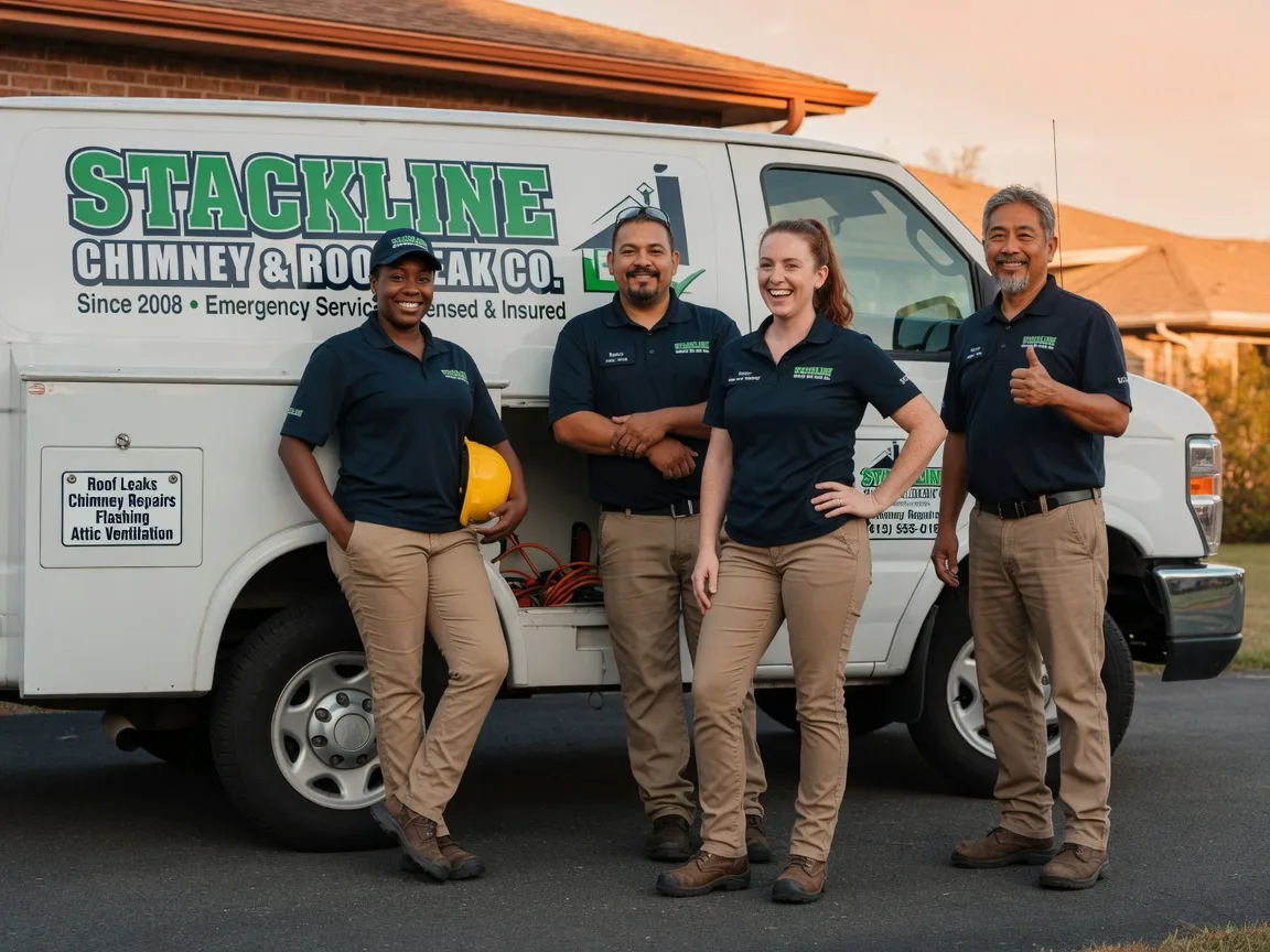 Chimney flashing repair company in Monaca, PA